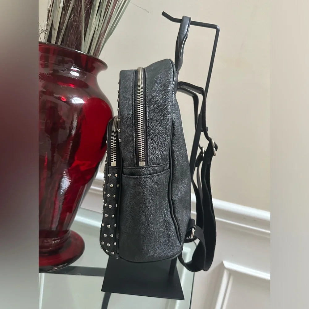 🌹Vintage Michael Kors • Black Studded Mini Backpack